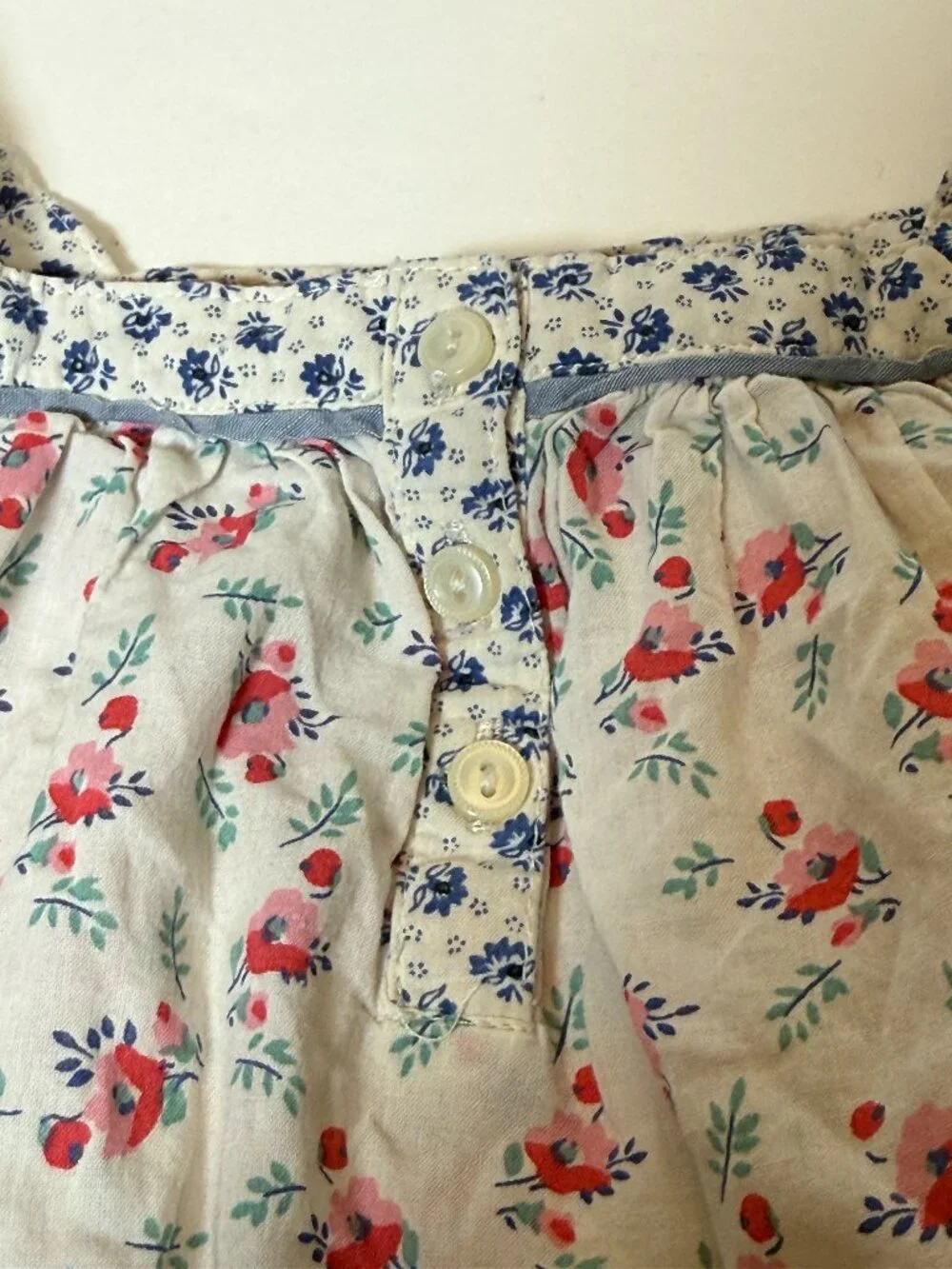 Ralph Lauren 24mo Sweet Baby Girl Boho Floral Dress or Blouse Cotton